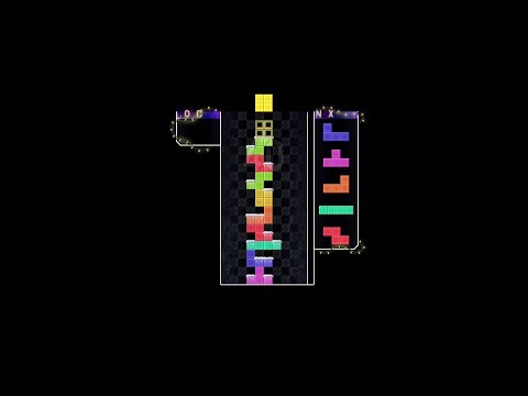 practicing tetris, mic off, probably no reply