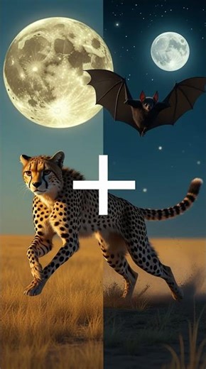 Discover Unique Hybrid Animals with AI - How to Create Hybrid Animal Video #shorts