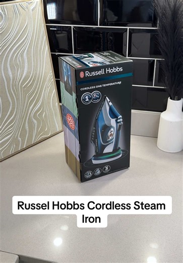 Get 52% Off the New Cordless Smart 1 Temp Steam Iron
