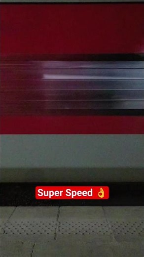 Super Speed Train #RailwayUpdate