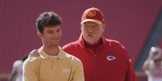 ‘Great googly moogly’: Kansas man stars in iconic ad with Andy Reid