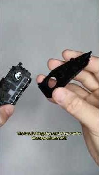 Yanhua Guide: Removing the BMW U chassis BCP key shell.