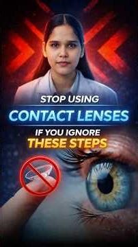 Wearing Contact Lenses? Avoid These Dangerous Mistakes