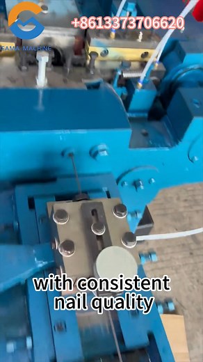 🔥 Nail Making Machine Working Video See how our nail making machine delivers fast, smooth, and stable production from start to finish. Consistent nail quality, low energy consumption, and reliable nonstop performance — perfect for factories that need high output with minimum maintenance. Looking for a durable and cost-effective nail making solution? ➡️ Contact us for details and machine specifications! WhatsApp: 8613213263312 Email: info@gamamachine.com Web: www.nailmaking-machine.com | Gama ma