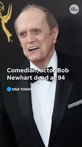 28K views · 833 reactions | Actor and comedian Bob Newhart has passed away at 94. He made appearances in films like "Elf" and sitcoms like "The Big Bang Theory." https://shorturl.at/s12Tp | USA TODAY | Facebook