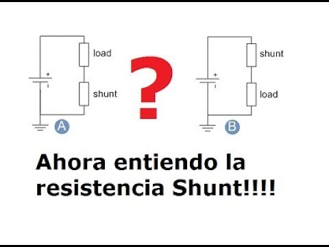 RShunt1 : Que es una resistencia Shunt ?