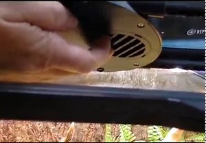 A quick explanation of how our ReptiCooler works. With hotter weather approaching, it's good to be prepared to help species that don't like too high of temperatures, like crested geckos, Jackson's chameleons, red eyed crocodile skinks, Abronia lizards, and more! The ReptiCooler is a small swamp cooler that lowers the ambient temperature by up to 10°F in your habitat. There's a cartridge that wicks water from the reservoir, and then as water evaporates from that cartridge, it cools the air around