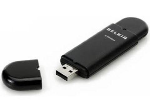 My Belkin F5D8053 N Wireless USB Adapter Review And Setup On Microsoft Windows 10