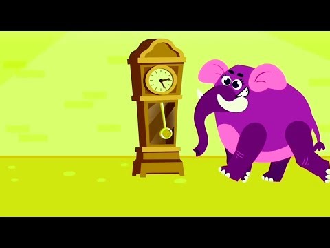 Hickory Dickory Dock Elephant Went Up The Clock Effects Sponsored by Gamavision Csupo Effects