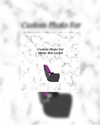 Personalized Photo for Music Box Locket