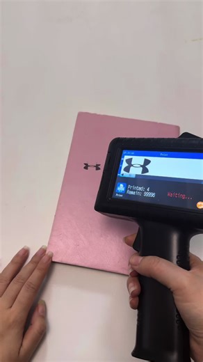 Upgrade your workflow with one simple device#handheldprinter #portableprinter #handheldinkjetprinter #custom #fyp