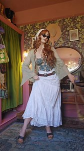 24 comments | I searched on @vinted forever to find one of these antique skirts and the thrift gods delivered! I love seeing all the tiny mends from throughout the years and it even has embroidered letters on the inside of the waistband from the original owner! #edwardianskirt #antiquefashion #stevienicks #fairycore #hippie #1970sfashion #witch #antiqueskirt #vintagefashion #1970s #hippieoutfit | DitsyFloral | Facebook