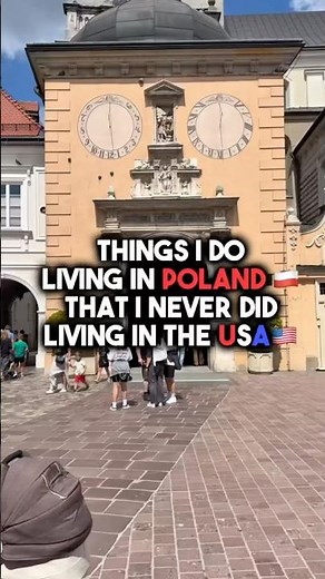 Differences Living in Poland vs USA 🇵🇱🇺🇸