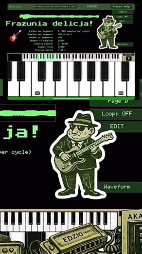🎸 Frazunia delicja? Milicja już jedzie 🚨🍬Fuzzgtr5 📻🔥Fairlight CMI i Fuzzgtr5 via MixBox TapeD