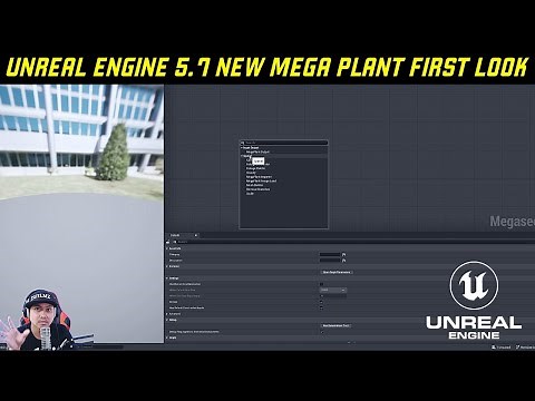 Unreal Engine 5.7 New Mega Plants First Look
