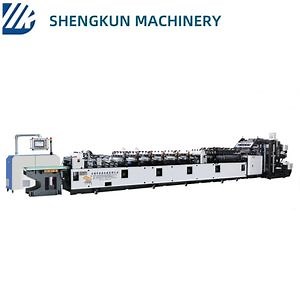 [Hot Item] Three-Side Sealing Double Stand up Automatic Zipper Bag Making Machine for Plastic Snacks Pouch Production