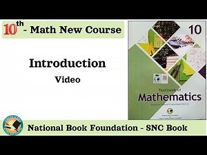 Class 10 Math Introduction - National Book Foundatuion New Book New Course Federal Board