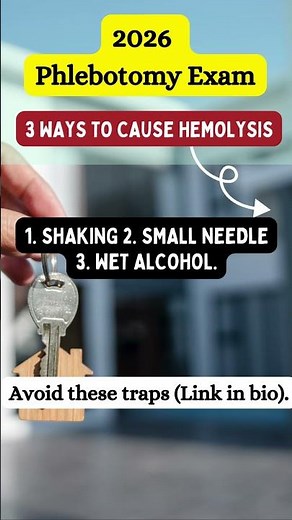 How to Avoid Hemolysis (Stop Ruining Your Samples) 💉