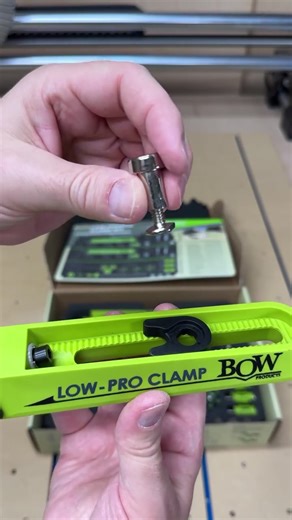 Flexible Low Profile Clamps for CNC Workbenches