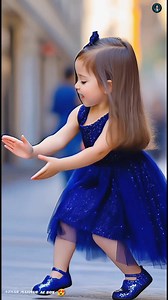 Cute Baby Girl Dance Short!💃🥰 #AI #dance #short #foryoupageシ #azhraibox | Azhar Mahmud Ai Box