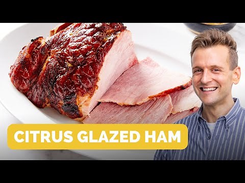 Citrus Glazed Ham | A super easy Easter main dish to make this year!