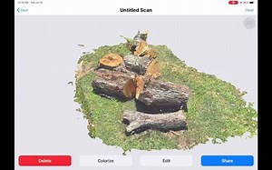 3dScannerApp 3d 激光雷达扫描在IPad 上实现 范例
