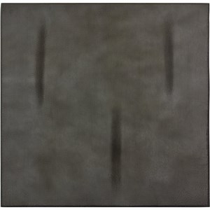 Lancaster Table & Seating Industrial 24" x 24" Solid Wood Live Edge Table Top with Slate Gray Finish