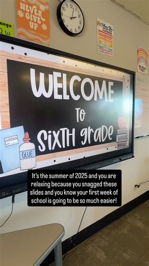 149 reactions · 15 shares | Have you haven’t grabbed these here is what makes these the best: ✅ Editable Headers ✅ 65 headers to use ✅ Blanks to add your own ✅ Two different styles ✅ Easy to Read My personal favorite is the “What does respect look like?” slide because we use that allll year! Want these for your classroom? Comment SLIDE and we will make it happen! | The Lipstick Life Teacher | Facebook