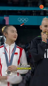 4.2M views · 10K reactions | Chinese Gymnast, Nag-Viral Dahil Sa Cute Na Pag-Gaya Sa Medal Bite! 磊 | Eh Magkano? | Facebook