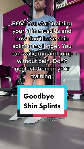 Goodbye shin splints #physiotherapy #physicaltherapy #physio #rehab #injury #athlete #strengthtraining