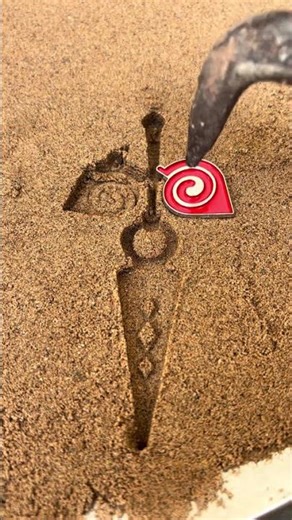 Casting of green leaf sword!