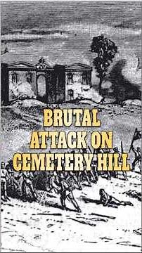 Brutal Attack on Cemetery Hill #history #civilwar #union #confederate #gettysburg