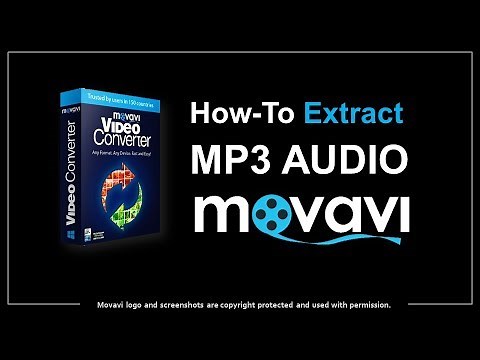 How to Extract MP3 Audio from MP4 Video in Movavi
