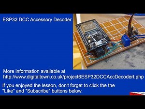 ESP32 C++: ESP32 DCC Accessory Decoder