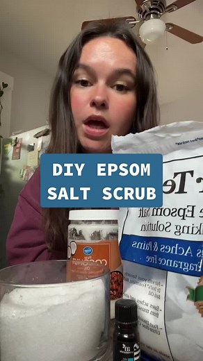 How to Make DIY Epsom Salt Body Scrub at Home