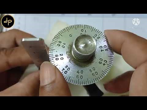 To determine the radius of curvature of spherical surface with spherometer ‪@dppandeykv‬