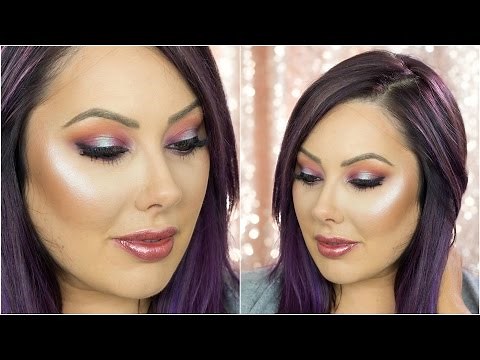 Purple & Coral Makeup Tutorial | Makeup Geek