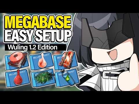 EASY SETUP!! 1.2 Wuling Factory Mega Base Blueprint Guide (ASIA/NA/EU) in Arknights: Endfield