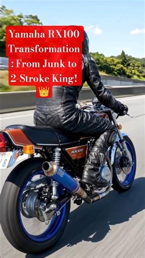 Yamaha RX100 Transformation: From Junk to 2-Stroke King! 👑 ‪@ViralSachOfficial‬ ‪@yamahaglobal‬