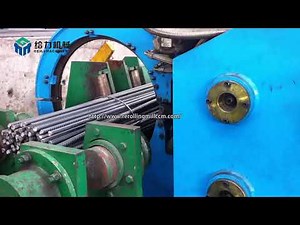 Rebar Automatic Bundling Machine / how to collect and pack the rebar