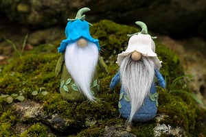 Spring Gnome Sewing Pattern, Felt Flower, Felt Ornaments, Felt Gnome PDF SVG, Easter Gnome, Flower Gnome Pattern - Etsy