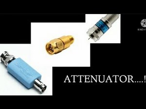 What is attenuator? explain easiest way!..#Electro Education