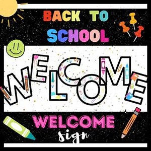 Classroom Welcome Sign | Back To School | Bulletin Board Decor   FREEBIE
