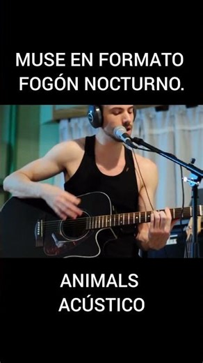 MUSE FORMATO FOGÓN una versión acústica de Animals #muse #mattbellamy #britrock #rockinternacional