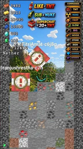 🔴 Minecraft TNT World #shorts