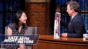 110K views · 1.6K reactions | Seth quizzes his 24-year-old writer Karen on pop culture from the ’80s and ’90s. | Late Night with Seth Meyers | Facebook