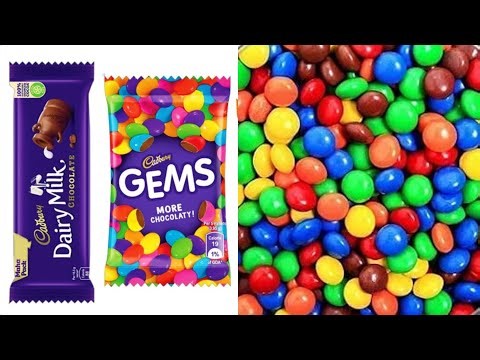 Dairy milk vs Gems vs Mentos vs Gems