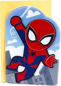 Hallmark Birthday Card for Kids (Spider-Man)