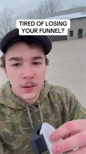 Great for vehicles with capless fuel doors! #truck #fueladditives #funnel #trucktok #duramax