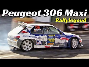 Peugeot 306 Maxi - Rally Legend San Marino 2023 - Engine Sound, Jumps, & Wheels that Slip!